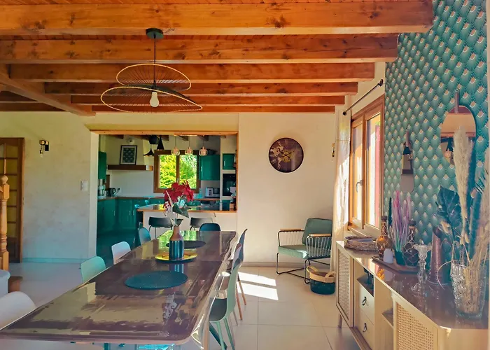 O 4 Vents 10 Pers Avec Sauna *