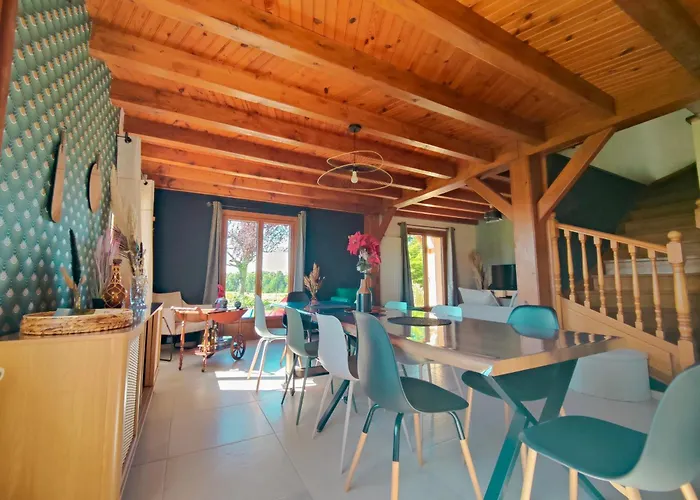 O 4 Vents 10 Pers Avec Sauna Prázdninový dům