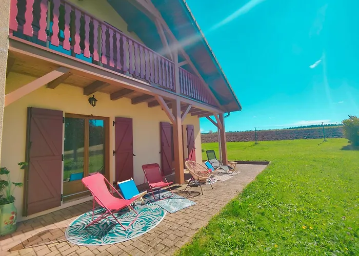 Prázdninový dům O 4 Vents 10 Pers Avec Sauna