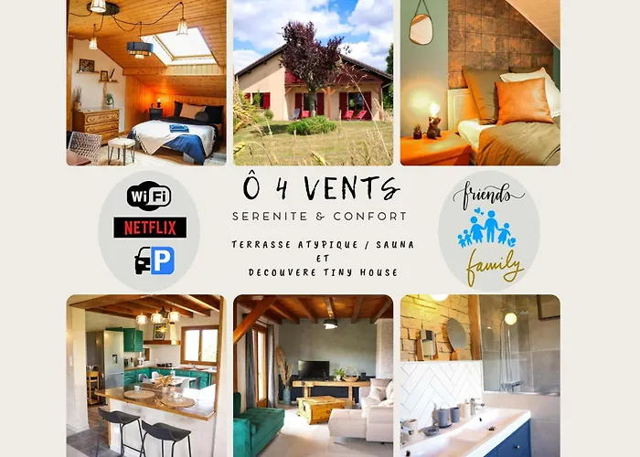 O 4 Vents 10 Pers Avec Sauna Bellefontaine (Vosges)